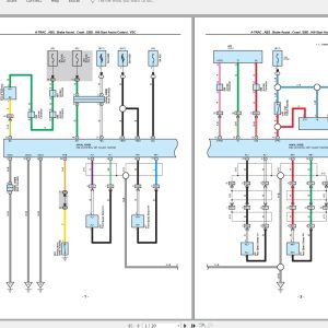 Lexus LX570 2010 Electrical Wiring Diagram 1