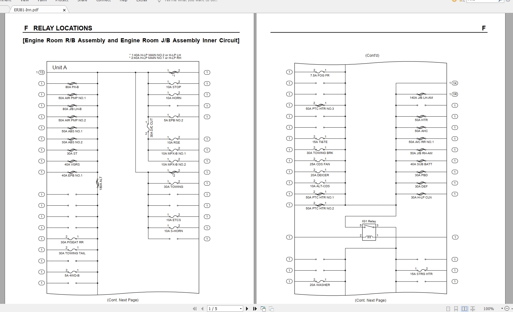 Lexus LX570 2017 USA Electrical Wiring Diagram 2