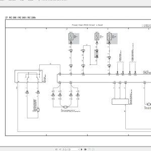 Lexus RC200T RC300 RC350 201711 Electrical Wiring Diagram 2