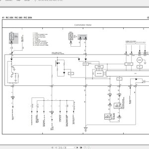 Lexus RC200T RC300 RC350 201711 Electrical Wiring Diagram 3