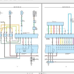 Lexus SC430 2010 Electrical Wiring Diagram 1