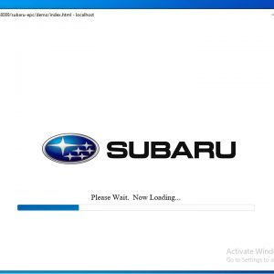 SubaruEPC3EUROPEGENERAL012020SparePartsCatalogNewInterface1