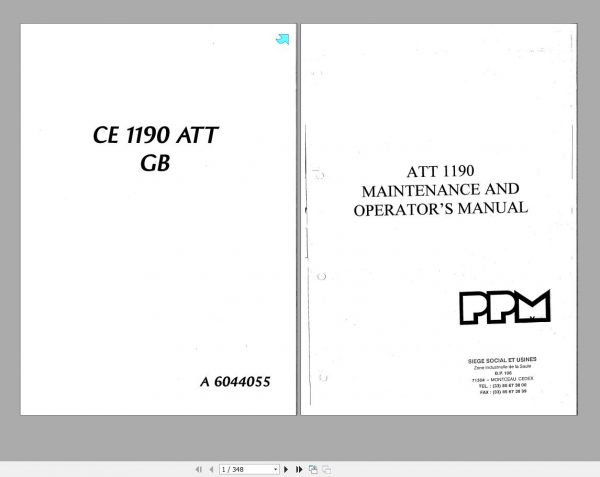 Terex PPM Crane Full Collection PDF Manual7