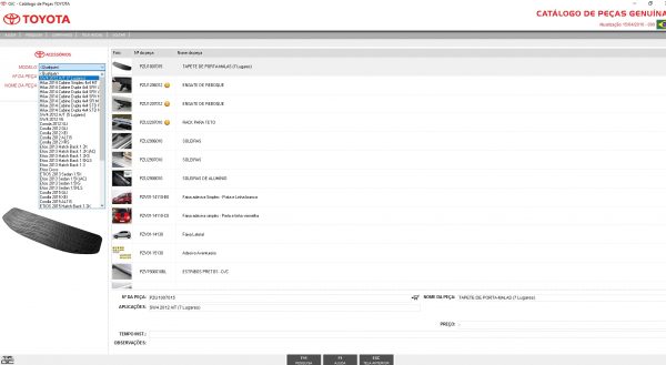 Toyota EPC Brazil 042016 Spare Parts Catalog 7