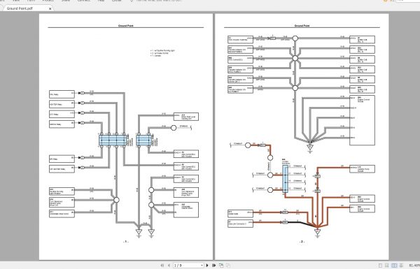 Toyota FJ Cruiser 2010 Electrical Wiring Diagram