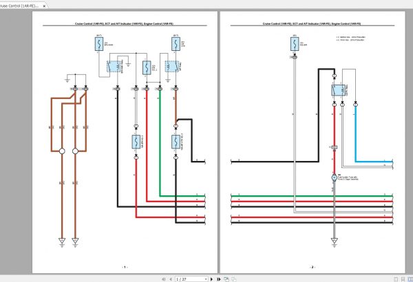 Toyota Highlander 201611 Electrical Wiring Diagram 3