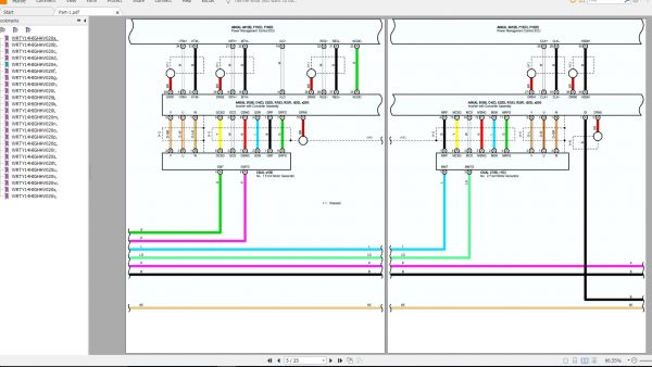 Toyota Highlander HV 2016 Electrical Wiring Diagram 3