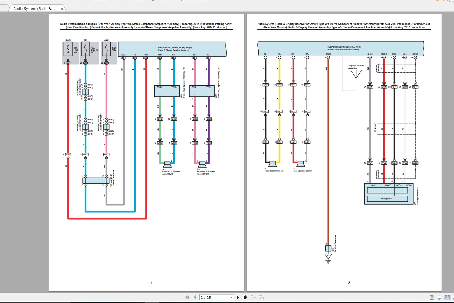 Toyota Land Cruiser, Land Cruiser Prado [2017.08] EWD Electrical Wiring