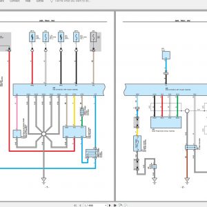 Toyota Prius 2010 Electrical Wiring Diagram Repair Manual 4