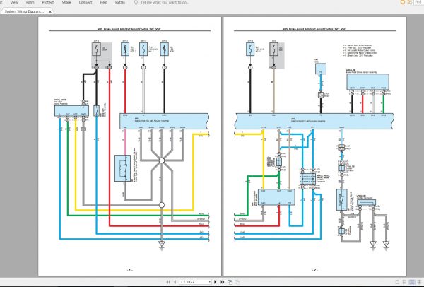 Toyota Prius a V 2012 2018 Electrical Wiring Diagram 4