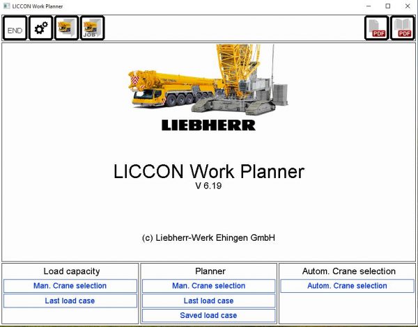 1Liebherr LICCON Universal Work Planner V6191Ktn