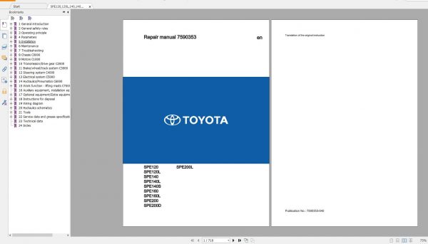BT Forklift Service Manual Part Manual Full Collection 2019 DVD 919GB PDF 12