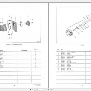 Bobcat Loader 611 611W Spare Parts Catalog 2