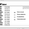 Bobcat Breaker B290 till B1400 Parts Manual4950119EN 1