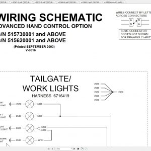 Bobcat Loader 751 Hydraulic Electrical Schematic 1