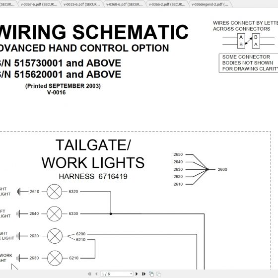Bobcat Loader 753 Hydraulic & Electrical Schematic