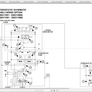 Bobcat Loader S220 Hydraulic Electrical Schematic 1