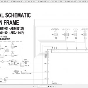 Bobcat Loader T110 Hydraulic Electrical Schematic 1