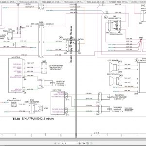Bobcat Loader T590 Hydraulic & Electrical Schematic - Auto Repair