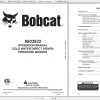 Bobcat Pressure Washer Operation Maintenance Manuals 4