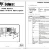 Bobcat Rotary Telescopic Handlers Parts Manuals 2