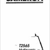 Bobcat Sambron Multiscopics T2565 T20145 D2060 T2060 T2260 Spare Parts Catalog 1