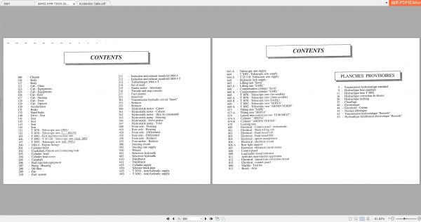 Bobcat Sambron Multiscopics TeleHandler T3070 3092 25110 Spare Parts Catalog664029 2