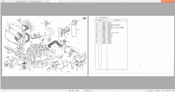 Bobcat Sambron TeleHandler Serie L T Spare Parts Catalog584284De 2