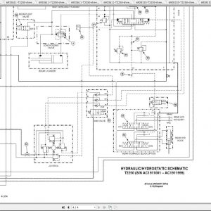 Bobcat Telescopic Handler T2250 Hydraulic Electrical Schematic 2