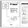 Bobcat Telescopic Handler T2250 Operation Maintenance Manuals 2