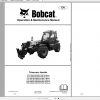 Bobcat Telescopic Handler T35105 T36120SL Operation Maintenance Manuals 1