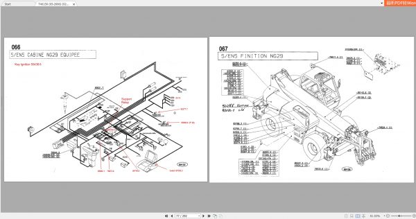Bobcat Telescopic Handler T40150 Parts Manual 2