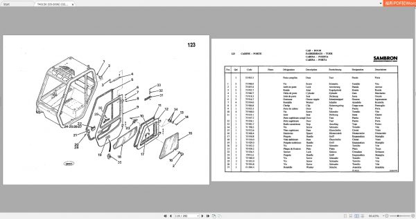 Bobcat Telescopic Handler T40150 Parts Manual 3
