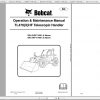 Bobcat Telescopic Handler TL360X TL470XHF Operation Maintenance Manuals 2