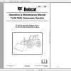 Bobcat Telescopic Handler TL3870X Operation Maintenance Manuals 2