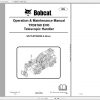 Bobcat Telescopic Handler TR38160 EVO Operation Maintenance Manuals 2