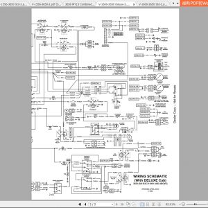 Bobcat Utility Vehicle 3650 Hydraulic Electrical Schematic 1