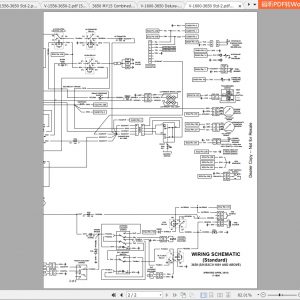 Bobcat Utility Vehicle 3650 Hydraulic Electrical Schematic 2