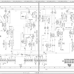 Bobcat VersaHANDLER TTC V417 Hydraulic Electrical Schematic 3