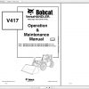 Bobcat VersaHandler TTC V417 Operation Maintenance Manuals 1