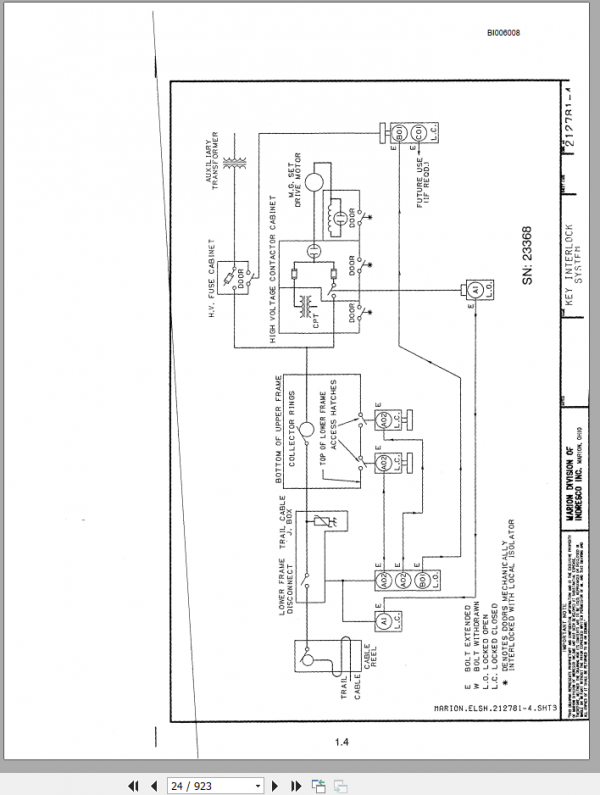 Bucyrus Marion 182M Mining Shovel Technical ManualEN 3
