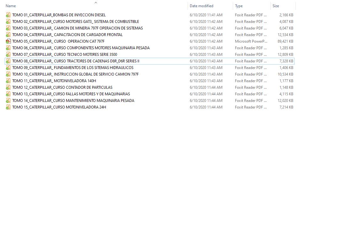 CATERPILLAR SERVICE TRAINING PDF ES