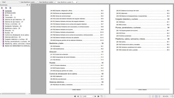 Case Backhoe Loader 570T 570ST Service ManualES 2