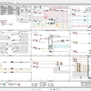 Case Crawler Dozer 1650M Electrical Schematic 1