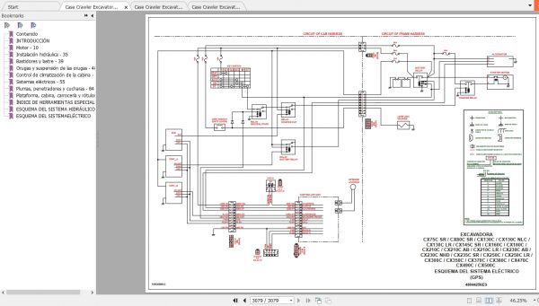 Case Crawler Excavator CX180C Service ManualES 4