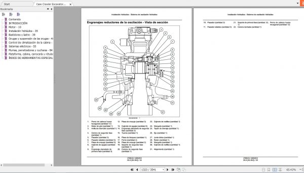 Case Crawler Excavator CX210D Service Manual47996234ES 3