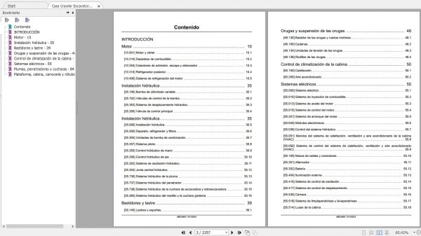 Case Crawler Excavator CX220C CX240C Repair Manual48024965ES 2