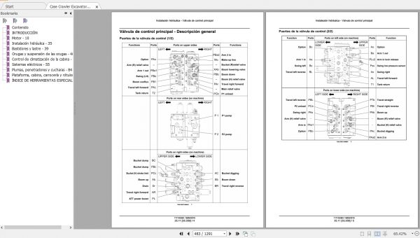 Case Crawler Excavator CX220C Repair Manual71114530AES 3