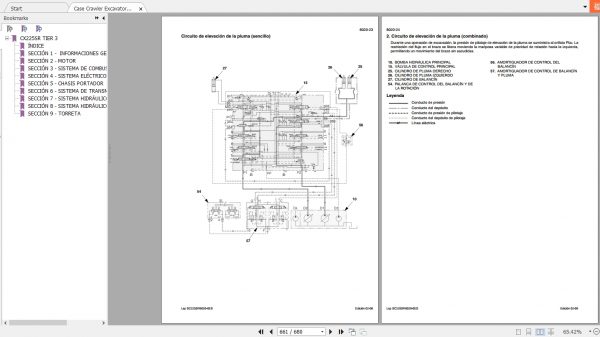 Case Crawler Excavator CX225SR Service Manual484184365AES 3