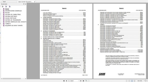 Case Crawler Excavator CX230C Service Manual47445654AES 2